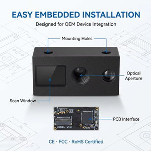 WCMI Waveshare Módulo Lector de Códigos de <span class=keywords><strong>Barras</strong></span> 1D/2D, Motor de Escaneo de Códigos de <span class=keywords><strong>Barras</strong></span> OEM para Tabletas - Product Image 1
