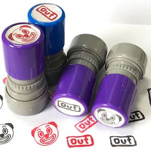 Oferta Especial: Mini Sellos de Juguete para Niños, Sellos Flash de Plástico Fotosensibles con Diseños de Payaso y Otros para Uso en Oficina, Escuela y Manualidades - Product Image 4