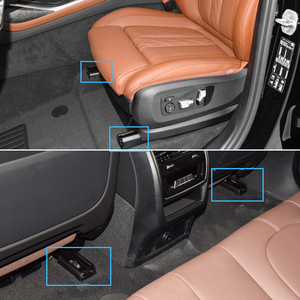 <span class=keywords><strong>Interior</strong></span> del coche, asiento izquierdo y derecho, cubierta de riel deslizante, reemplazo del capó embellecedor para <span class=keywords><strong>BMW</strong></span> X5 <span class=keywords><strong>X6</strong></span> X7 G05 G06 G07 2019 2020 <span class=keywords><strong>2021</strong></span> - Product Image 6