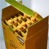 Boîte d'emballage extérieure personnalisée OEM VIP Golden Honey pour petits sachets de miel autoportants. Emballage de miel de qualité alimentaire.