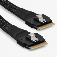 Câble de données interne SlimSAS SFF 8654 8I 24 Gbit/s avec loquet de verrouillage pour contrôleur RAID, disque dur, SSD, backplane – Vente en gros