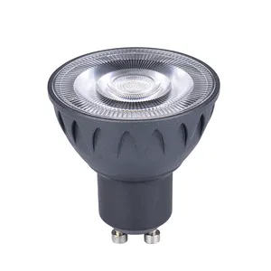 Benory gu10 led 램프 3000k 5000k 5w 12v 24v dimmable 희미한 스포트 라이트 gu10 전구 mr16 스포트 라이트