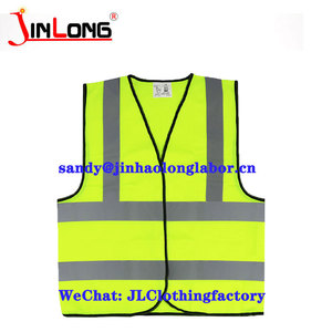 Giubbotto ad alta visibilità Abbigliamento Da Lavoro di classe 2 riflettente giubbotto ad alta visibilità giubbotto di sicurezza di sicurezza con tasche - Product Image 3