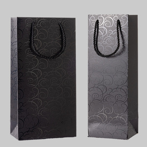 Kaka Đẹp Tùy Chỉnh Tùy Chỉnh Sang Trọng Rượu Vang Bao Bì Chai Quà Tặng Bán Lẻ Túi Giấy Cho Doanh Nghiệp Nhỏ - Product Image 6