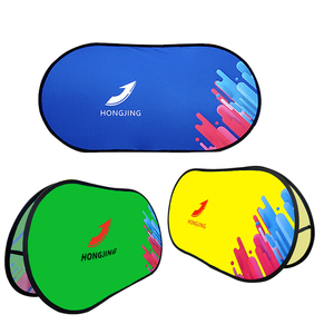 Reclame <span class=keywords><strong>Display</strong></span> Stand Promotie Platform Lage Prijs Fabriek Groothandel Ovale Stof Maatwerk Opvouwbare Pop-Up Banner - Product Image 6