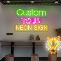 Lumières néon LED avec logo des Chiefs KC, indice de protection IP65, alimentées par USB, à intensité variable, décoration murale en acrylique pour salle de jeux de football