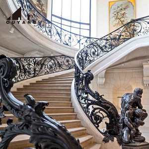 Balustrades de <span class=keywords><strong>terrasse</strong></span> extérieures, garde-corps de balcon en métal galvanisé résidentiel, garde-corps de véranda, <span class=keywords><strong>balustrade</strong></span> en <span class=keywords><strong>fer</strong></span> pour l'Europe - Product Image 3