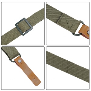Sangle tactique réglable en cuir et nylon, confortable et élégante, série AK, pour la chasse, pour tige en carbone - Product Image 5