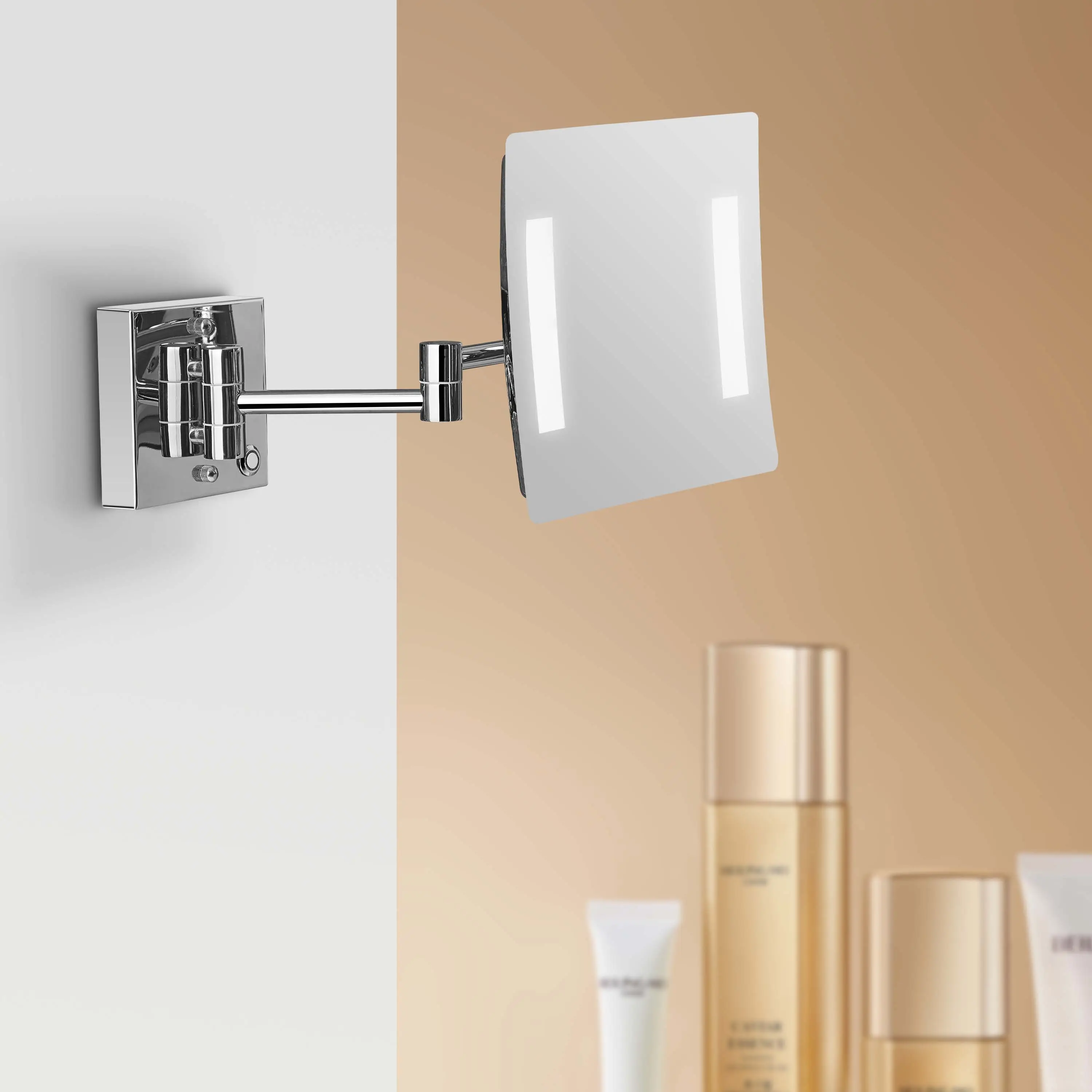 Gương trang điểm với ánh sáng Led Gương khách sạn cho gương phòng tắm với đèn LED