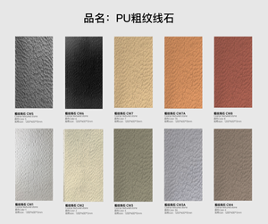Paneles de Pared con Textura de Piedra Rugosa de PU para Interiores, Revestimiento de Pared con Líneas Decorativas para Paredes de Loft y Dúplex - Product Image 6