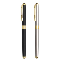Logo personnalisé business pen low quantité minimale de commande stylos de luxe pour hommes