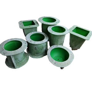 Hot Selling Cement Pen Holder Molds Latex Mold for Flower Planter Pot Fiberglass Material Flower Pot Concert Mold