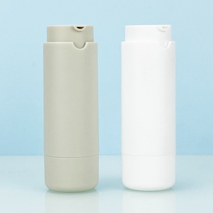 Botella con Bomba Airless de 5 oz, 30 ml, 50 ml, Blanca, Botella de Perfume con Bomba Airless, Botella de Spray al Vacío, Botella de Viaje de Plástico, Botella Recargable - Product Image 1