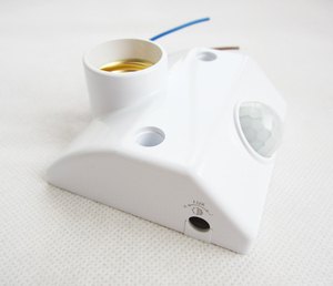 PIR hareket sensörü lamba soket E27 insan hareketi dedektörü lamba tutucu enerji tasarrufu hareket sensörü lamba tutucu - Product Image 1