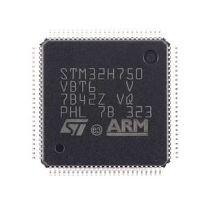 Microcontrolador STM32H750VBT6 LQFP-100 ARM Cortex-M7 de 32 bits, nuevo y original - Product Image 1