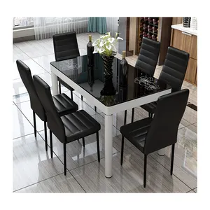 Set da tavolo per sedia da pranzo in turchia di lusso con piano rotondo rotondo