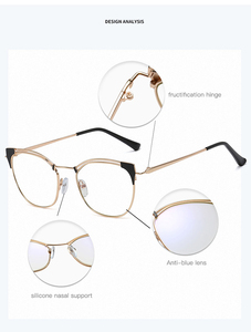 Di grandi dimensioni Telaio Ultime Montature per la Ragazza Gaming Anti Blu Luce Degli Occhi Occhiali <span class=keywords><strong>Da</strong></span> <span class=keywords><strong>Vista</strong></span> <span class=keywords><strong>Uv</strong></span> di <span class=keywords><strong>Protezione</strong></span> - Product Image 5