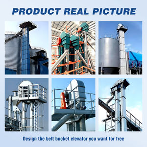 Çimento endüstrisi için yüksek kapasiteli kemer kova asansörü ayarlanabilir hız ıslak malzeme gübre ve kükürt konveyör - Product Image 5