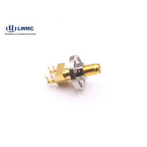 <span class=keywords><strong>ราคา</strong></span>โรงงานขั้วต่อ rf SMA หญิง PCB ติดตั้งตู้รับสัญญาณ SMA-KED - Product Image 1