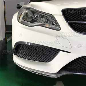 2x Alerones Decorativos para Parachoques Delantero de Coche, Rejillas de Ventilación, Molduras Decorativas para Mercedes-Benz Clase E Coupé C207 AMG Line 2013-2016 - Product Image 1