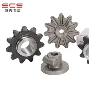 Best-selling forged steel roller chain sprocket customized from China sprocket supplier SCS