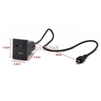 Adaptateur d'entrée USB pour voiture Mini câble USB Jack Interface Switch Accessoires pour Ford Focus 2 MK2 2009 2010 2011 C-MAX Kuga Mk1