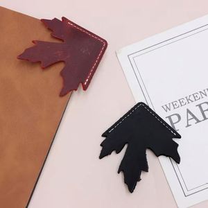 Modern Genuine Leather <b>Bookmark</b> 5 Colors Embossed Design Portable Promotional <b>Gift</b> for Events Weddings & Birthdays - Product Image 2