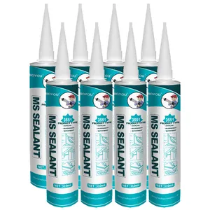 Good Quality Ultra Moisture Resistant MS Modified Silance Sealant 310 Ml MS Sealant For Floor