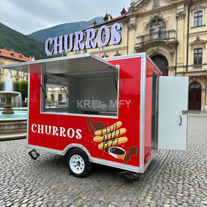 Remorque de cuisine mobile sur mesure de 4 m avec friteuse grande capacité, entièrement équipée, pour camion de restauration et chariot de bar mobile - Product Image 2