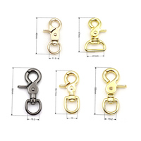 Mousqueton pivotant nickelé de qualité supérieure du fabricant, crochet à déclenchement robuste et durable, crochet à boulon de 31 mm pour la sellerie