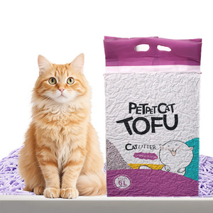 Arena para Gatos de Tofu Personalizada, se Puede Descargar en el Inodoro sin Derramar, Fragancia Natural, No Pungente - Product Image 6