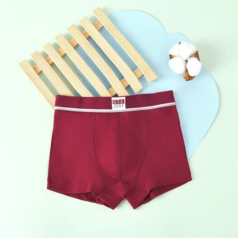 Venta al por mayor nuevo Tipo 5-pack comodidad suave niños boxers niños pequeños niños ropa interior ecológica