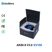 Moteur robotique portable CubeMars AK80-9 V3.0 KV100 22 Nm pour articulation d'exosquelette
