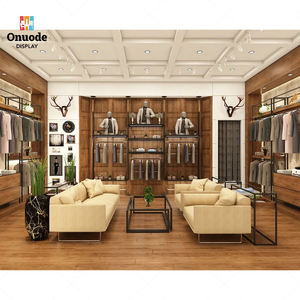 Expositor de Ropa, Mueble de Exhibición Montado en la Pared, Isla de Exhibición de Prendas |   Muebles y Accesorios de Exhibición para Tiendas Minoristas Fabricados en Fábrica - Product Image 4