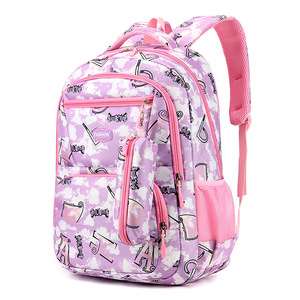 Vente en gros de sacs à dos Oxford à imprimé graffiti, sacs de lycée de grande capacité, sac à dos pour enfants de meilleure qualité avec étui à stylos - Product Image 3