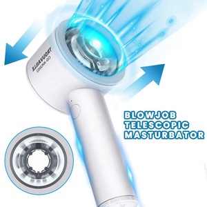 Joypark Automatische Telescopische Masturbator Ipx7 Waterdichte Usb Oplaadbare Abs + Pom + Tpe Materiaal Handheld Volwassen Seksspeeltje Voor Mannen - Product Image 1