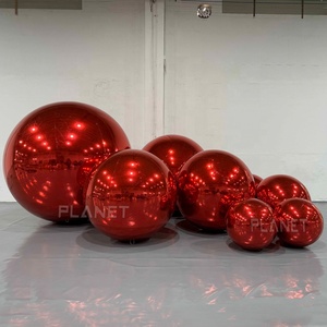 Bola de espejo inflable de 1M, 1,5 M, 2M de diámetro, globo reflectante decorativo para escenario, decoración de <span class=keywords><strong>conciertos</strong></span> - Product Image 2