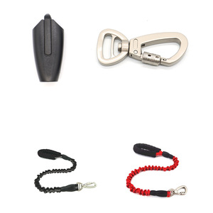 P116 Industrial Grade Zinc Alloy <strong>J</strong> <strong>Hook</strong> and Loop Fastener Dog Leash Buckle for Large Pets - Product Image 5