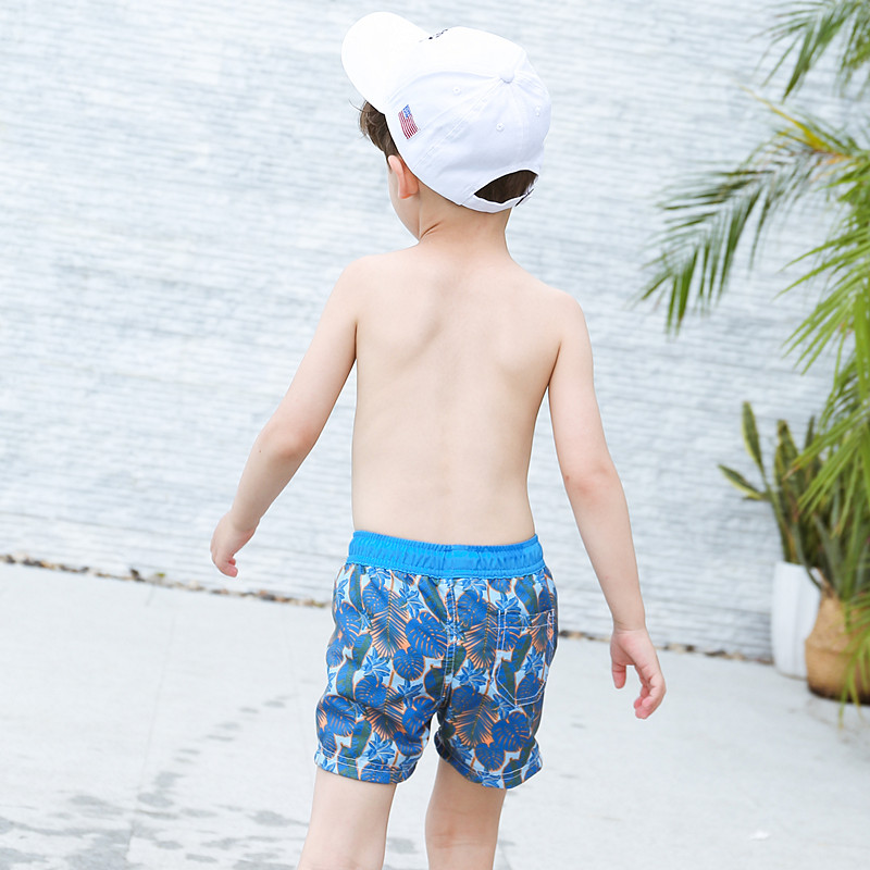 Kids Swimwear Custom Design Sublimation Printed Kids Boys Swimwear Beachwear Swim Shorts Wholesale Cheap Board Short For Kids Beach Shorts