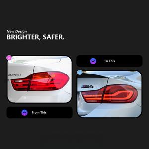 Accessoires automobiles LUFENG pour BMW 4 F32 F36 F82, ensemble de feux arrière 13-19, feux arrière modifiés M4 <span class=keywords><strong>LCI</strong></span>, nouveau style, feux arrière LED - Product Image 4
