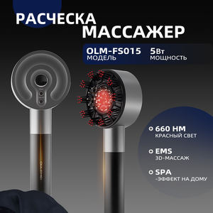 Cepillo Eléctrico de Cerámica Portátil para el Cabello con 5 Ajustes de Temperatura para Uso Doméstico - Product Image 1