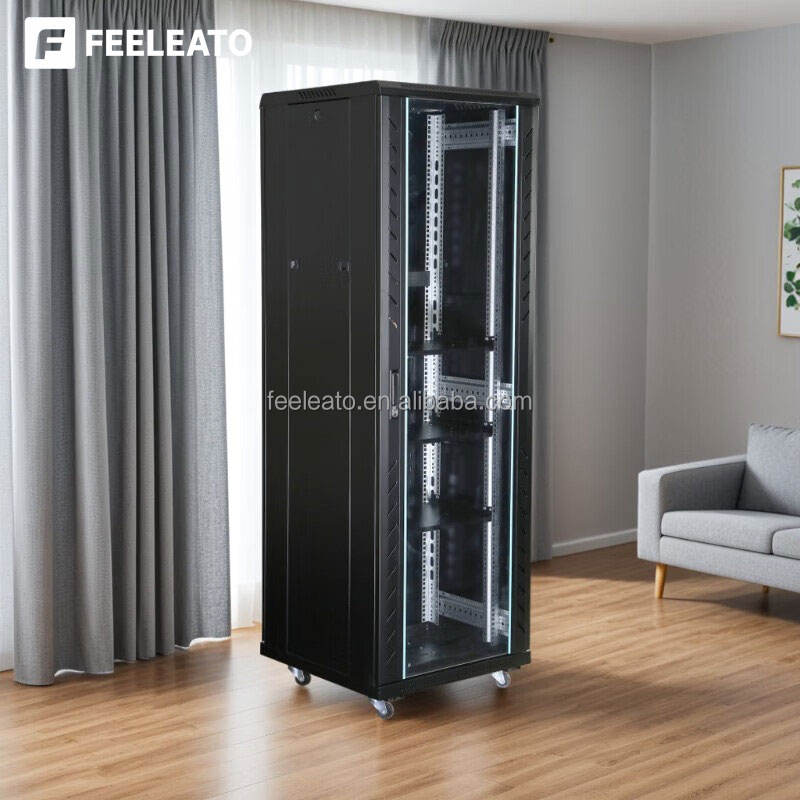 19inch 37U/42U Data Center Server Cabinet SPCC Steel Floor Standing ...