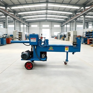Petit fendeur de bûches électrique <span class=keywords><strong>hydraulique</strong></span> automatique haute puissance, pour usage domestique rural et fendage de bois de chauffage - Product Image 5