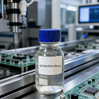 Adhésif PU thermofusible de qualité industrielle, transparent, à séchage rapide, respectueux de l'environnement, pour le collage de composants électroniques