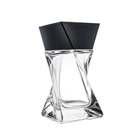 Flacon de parfum en verre de luxe de 75 ml, nouveau design, emballage transparent, flacon de parfum pour homme, flacon vaporisateur de parfum