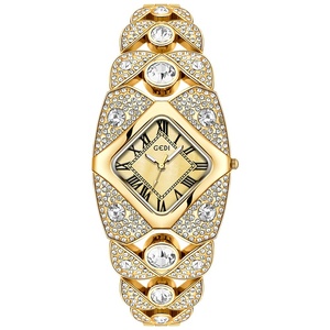 <span class=keywords><strong>Reloj</strong></span> de Cuarzo para Mujer GEDI, Diseño Retro de Lujo con Diamantes, Caja de Aleación de Zinc, Resistente al Agua 30M, Esfera con Diseño de Cielo Estrellado - Product Image 5