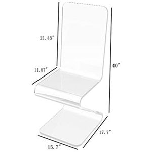 <span class=keywords><strong>Chaise</strong></span> moderne <span class=keywords><strong>en</strong></span> acrylique <span class=keywords><strong>transparent</strong></span> pour décoration de maison, belle pour <span class=keywords><strong>plexiglas</strong></span>, lucite, meubles transparents pour présentoir - Product Image 5