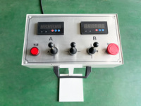 Machine à cintrer les tôles à 3 rouleaux contrôlée par PLC automatique ESR-3X1300 pour l'acier au carbone, l'aluminium et l'acier inoxydable, double fonction de pliage