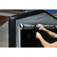 Garage souple de tente gonflable de moto d'installation instantanée pour la couverture de pluie et de soleil