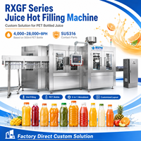Ligne de production complète et entièrement automatique de jus de fruits, ligne de production de boissons, machine de remplissage de jus